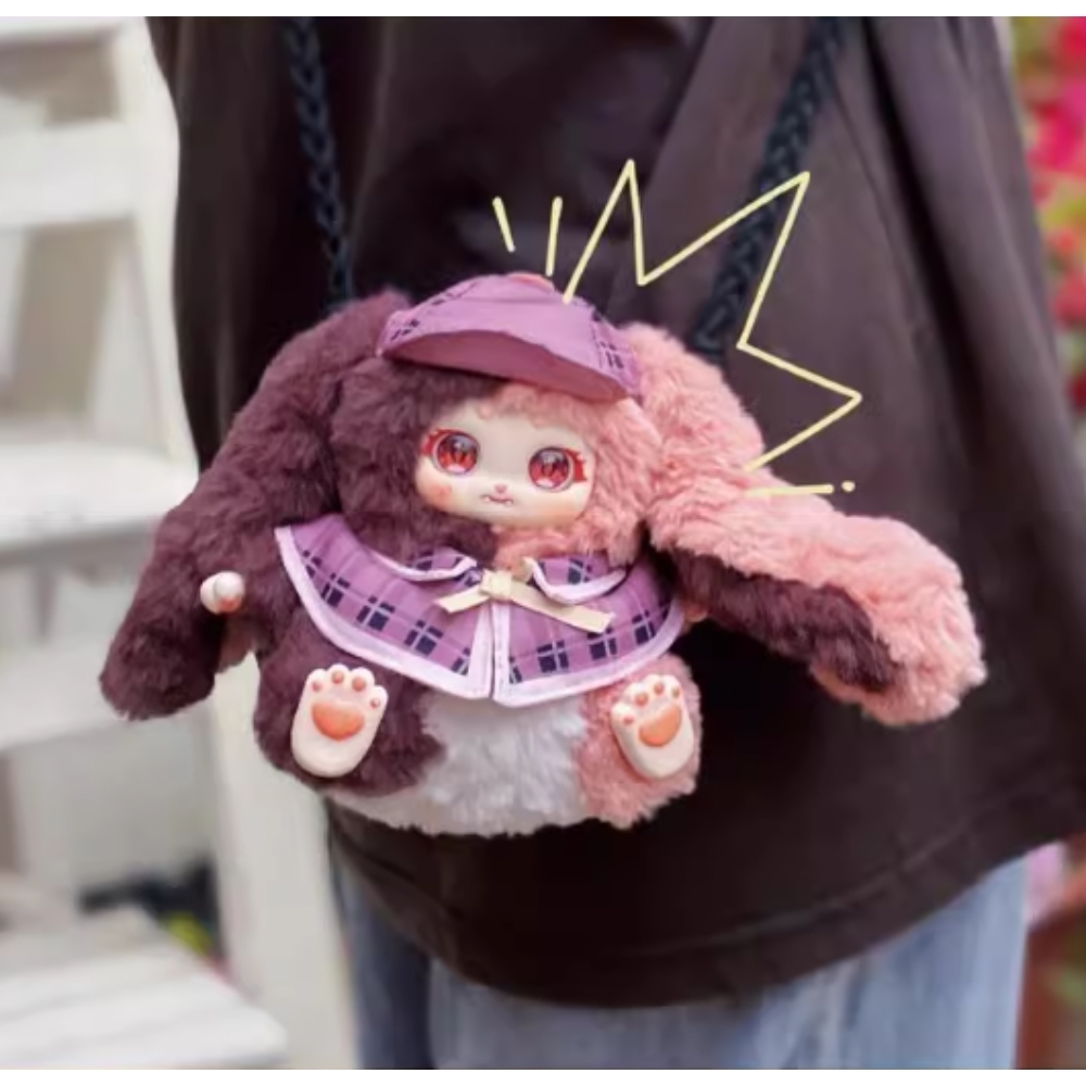 Hàng Chính Hãng - Blinbox babythree thỏ thị trấn noli blind box set 8 ngẫu nhiên - cao ~ 16cm - Nặng 500gram - Túi Mù - Hộp Màu