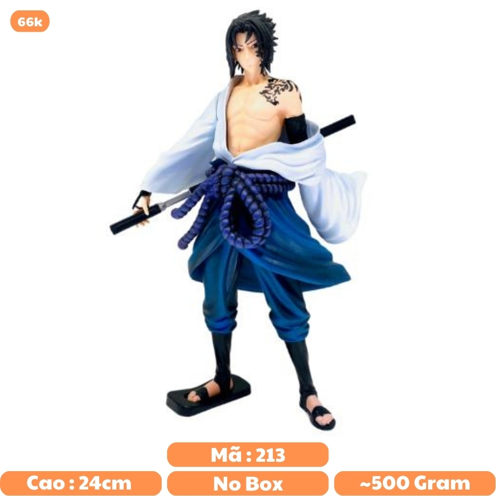 Mô hình đồ chơi - Sasuke nguyền ấn cao 24cm hàng siêu chất cao cấp -  Naruto - Có Hộp Màu - K29-T1-S7