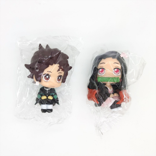 Mô hình đồ chơi - figure Demon Slayer Nezuko bản chibi - Kimetsu No Yaiba - No Box - K2-T2-S1