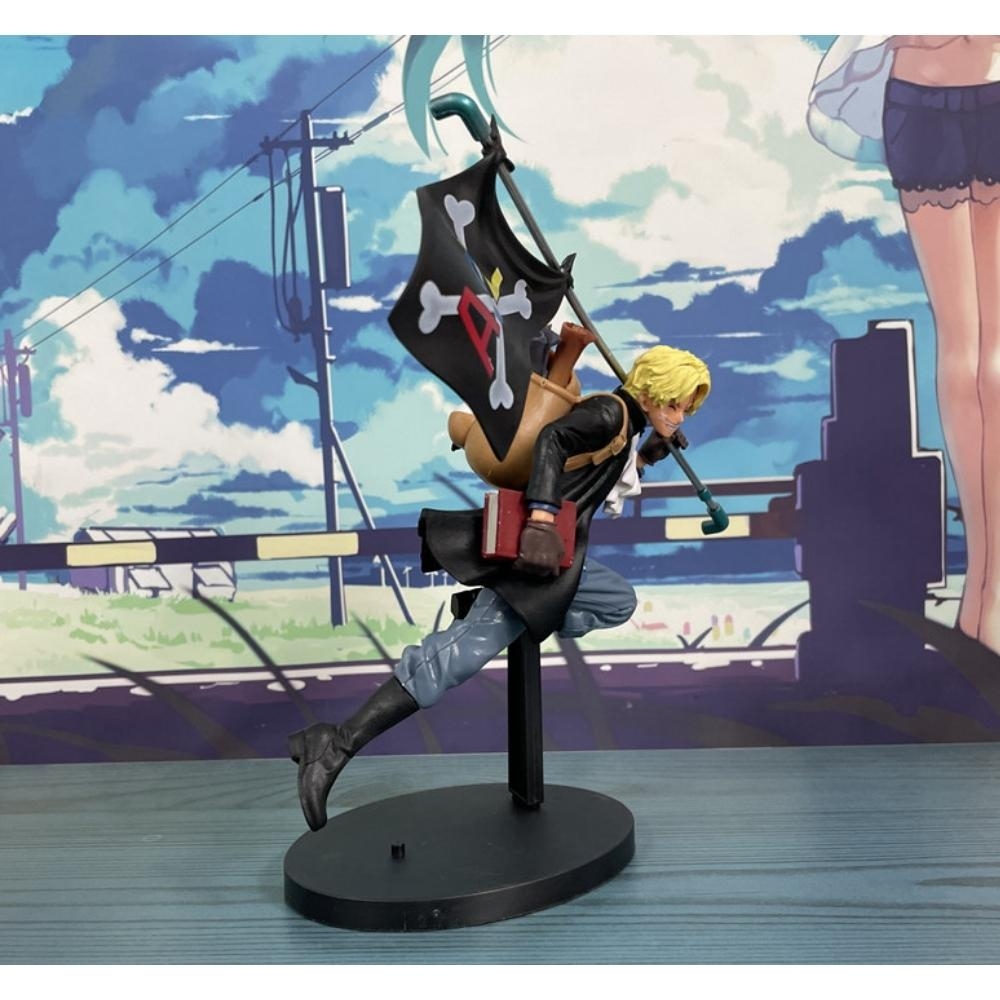 Mô Hình One Piece Sabo trong bộ 3 anh em - Cao 20cm - Nặng 250 gram - No box - K18-T1-S1