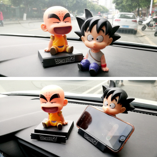 Mô Hình đồ chơi - Krillin Lắc Đầu - Dragon Ball - Bộ lắc đầu - Có Hộp Màu - K71-T2-S2