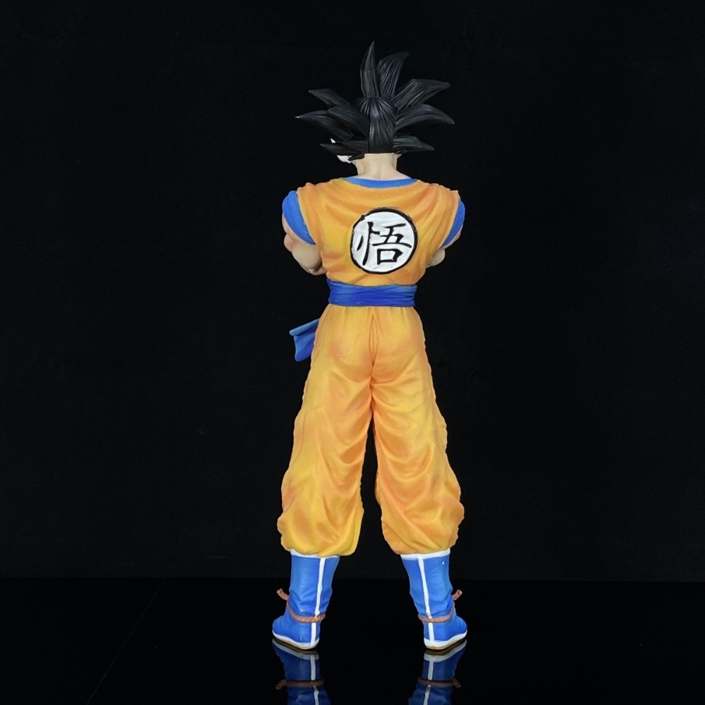 Mô Hình Dragon Ball Songoku đứng khoanh tay - Cao 30cm - nặng 800gram -No Box : Bọc túi OPP - K6-T1-S5