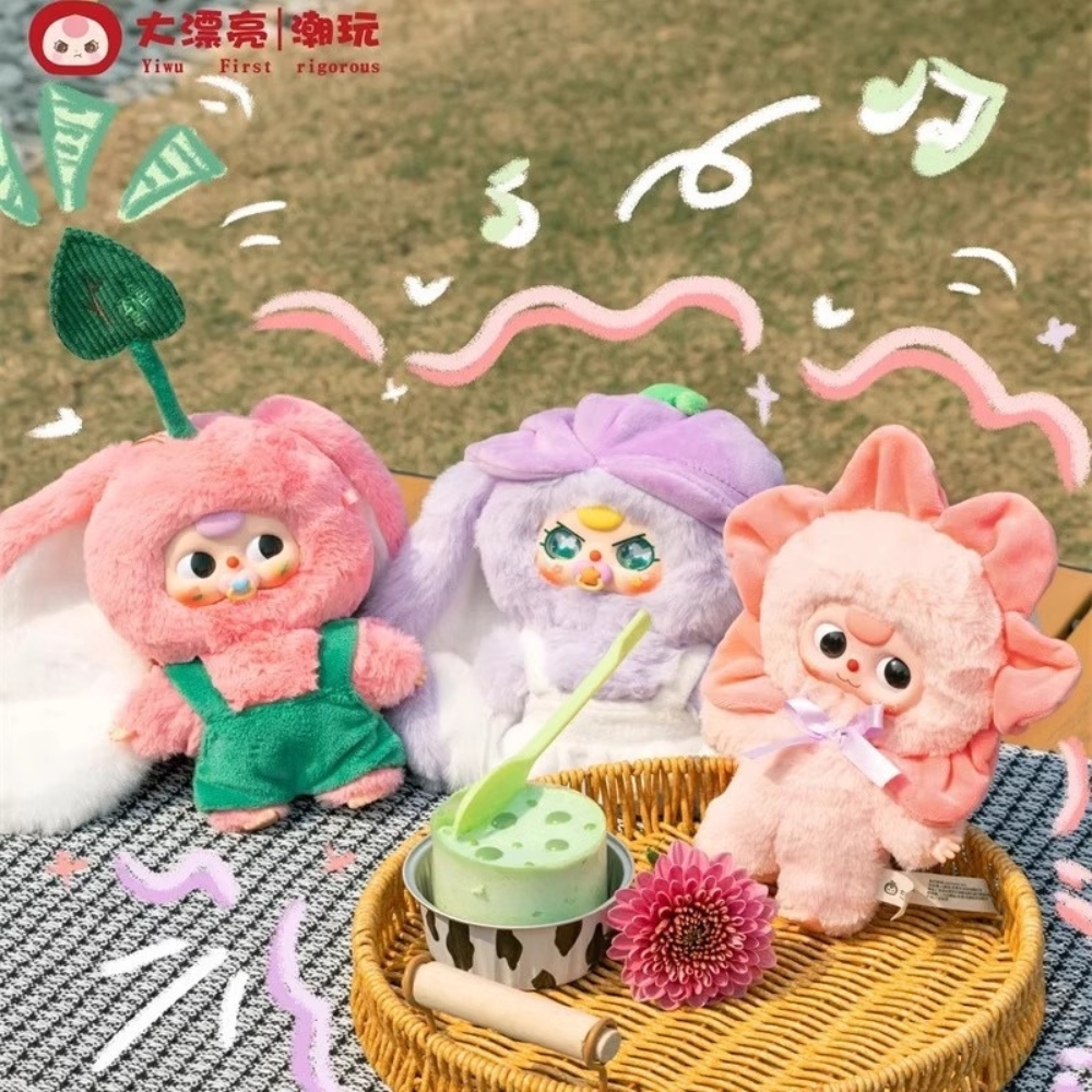 Hàng Chính Hãng Baby Three mùa xuân BLINDBOX ngẫu nhiên - cao 16cm - Nặng 500gram - Túi Mù - Hộp Màu