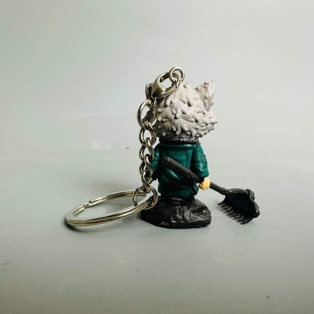 móc khóa chư bát giới - Dây móc dài : 6cm - Mô Hình Cao : 4.5cm - Nặng : 50gram  - K77-T2-S9