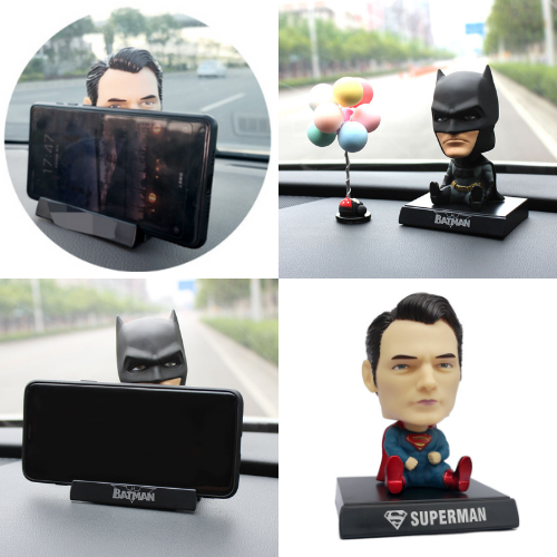 Mô Hình đồ chơi - Suppermen lắc đầu - Bộ lắc đầu - K74-T3-S4