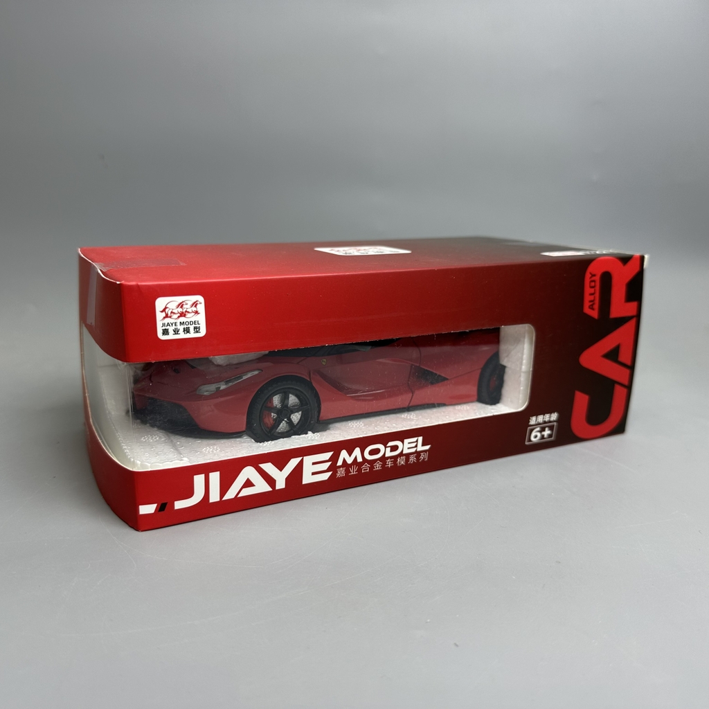 Mô Hình xe laferari đỏ tỉ lệ 1:22 Hợp kim có thể mở cửa - bánh sau chạy cót - Dài 21cm - rộng 9cm - cao 5cm - nặng : 800gram - FULL BOX : box màu SKU : oto281 - K64-T3-S6