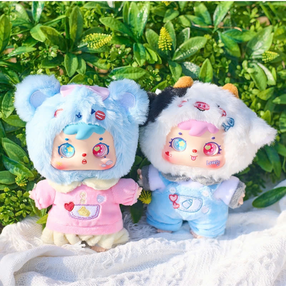 Hàng Chính Hãng - Blinbox tyke 12 con giáp  blind box set 12 ngẫu nhiên - cao ~ 15cm - Nặng 500gram - Túi Mù - Hộp Màu