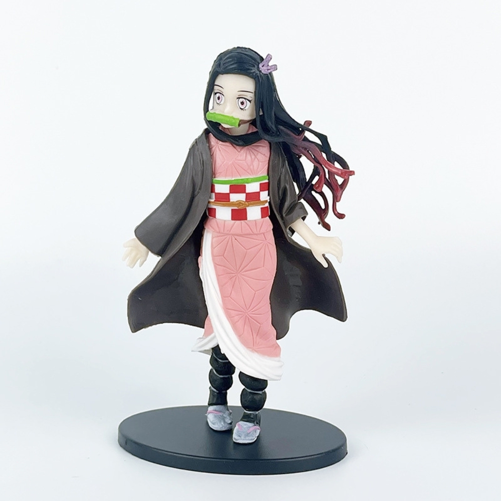 Hàng Loại 2 - Mô Hình Combo 6 nhân vật lưỡi quỷ cao 14-16cm - Figure  Kimetsu No Yaiba - No Box - (G-9)