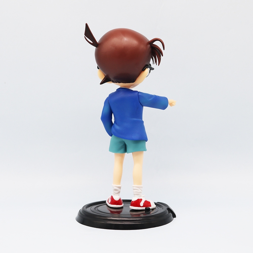 Mô Hình Thám Tử Lừng Danh Conan Dáng Đứng Chỉ Tay Cao 20cm - nặng 200gram , Figure Conan - Nobox - K60-T1-S9