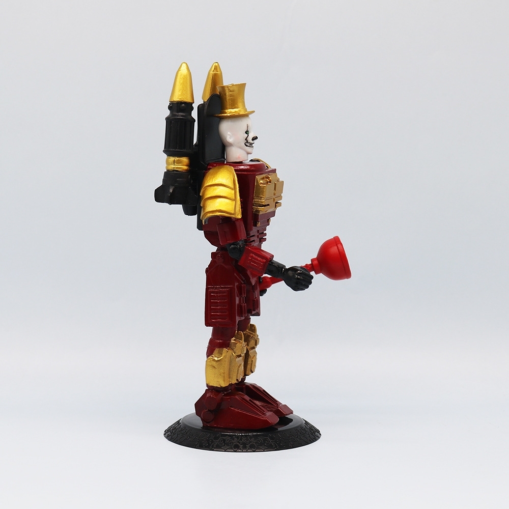 Mô Hình Toilet Man Đỏ Mặt Hề nhân vật trong Skibidi Toilet - Cao 18cm - nặng 200Gram - Bọc túi OPP - No Box - K22-T1-K8