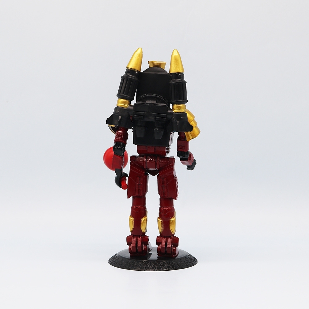 Mô Hình Toilet Man Đỏ Mặt Hề nhân vật trong Skibidi Toilet - Cao 18cm - nặng 200Gram - Bọc túi OPP - No Box - K22-T1-K8