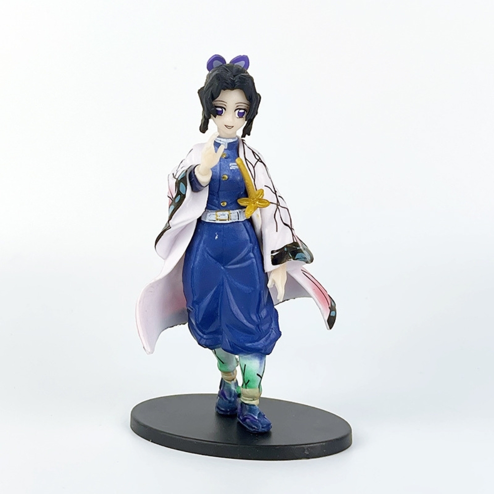 Hàng Loại 2 - Mô Hình Combo 6 nhân vật lưỡi quỷ cao 14-16cm - Figure  Kimetsu No Yaiba - No Box - (G-9)