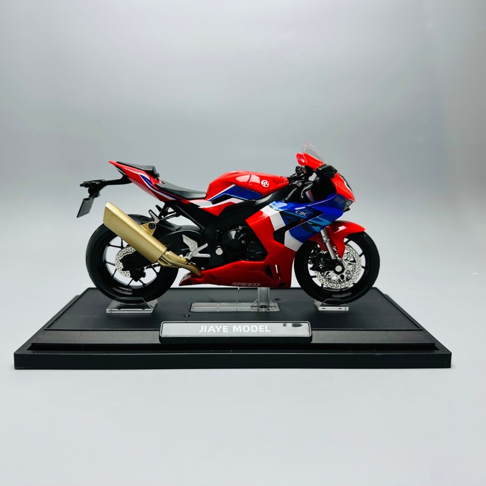Mô Hình Xe máy cbr1000 đỏ xanh 1:12 Hợp kim - Có tiếng - đèn pha sáng - Dài 17.5cm - rộng 6.5cm - cao 10cm - nặng ~ 700gram - FULL BOX : box màu SKU : oto149 -