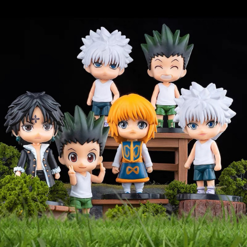 Mô Hình đồ chơi - Thợ Săn Tí Hon nhân vật Chrollo Lucilfer , Gon Freecss , Kurapika - Hunter x Hunter - No Box - K23-T1-S5