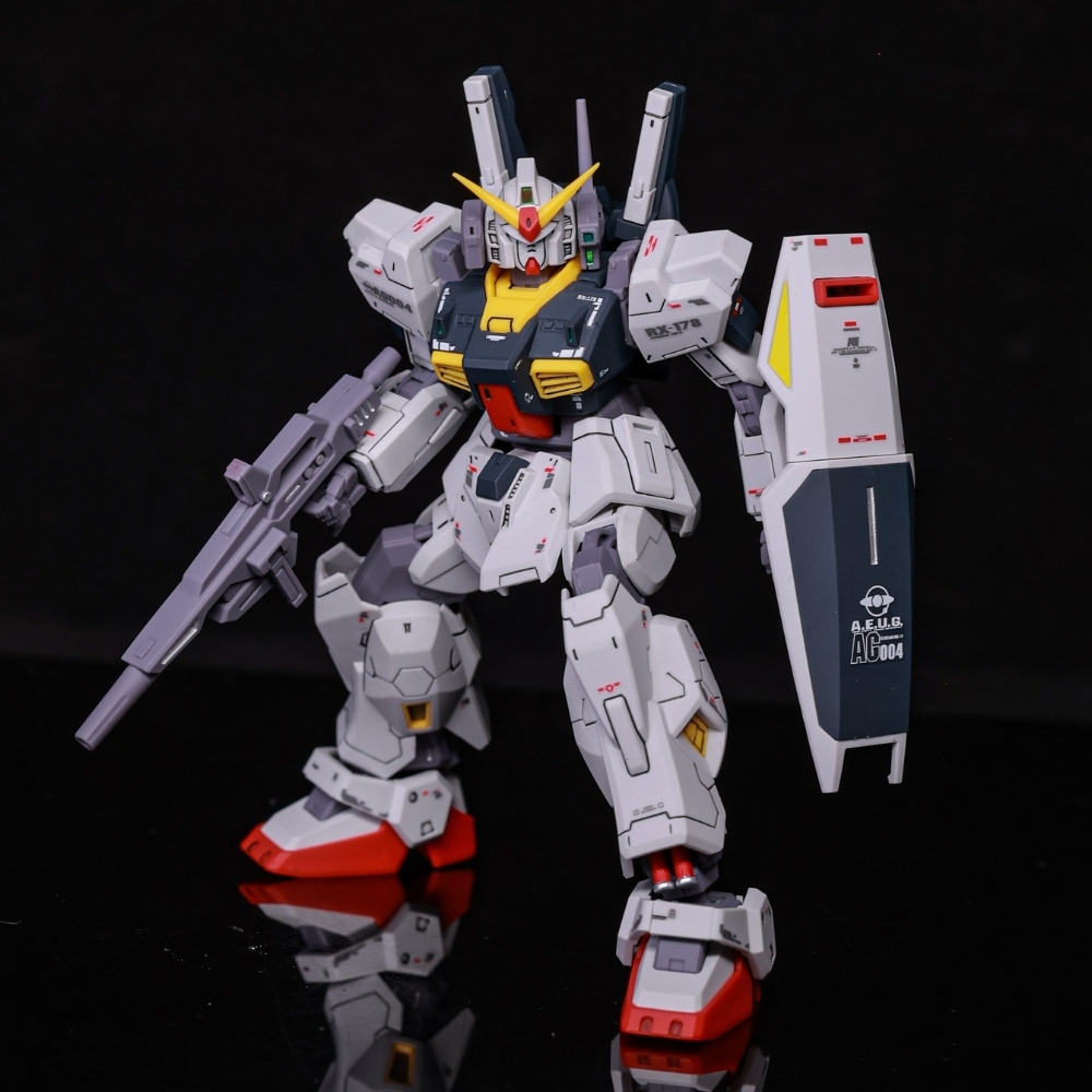 Mô hình Gundam HG 1/144 193 Trắng Cao 17cm - nặng 150gram - Figure Gundam - Có hộp màu SKU : 193 - K29-T3-S2