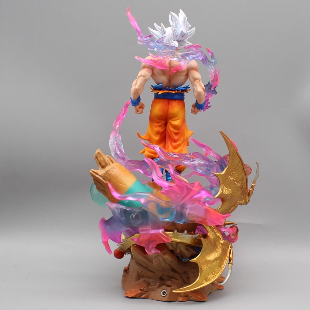 Mô Hình Dragon Ball Songoku ultral vô cực Có Led - Cao 29cm - Nặng 1400gram - Figure DragonBall - Có Hộp Màu - Full Box - N1-K27-T5-S1