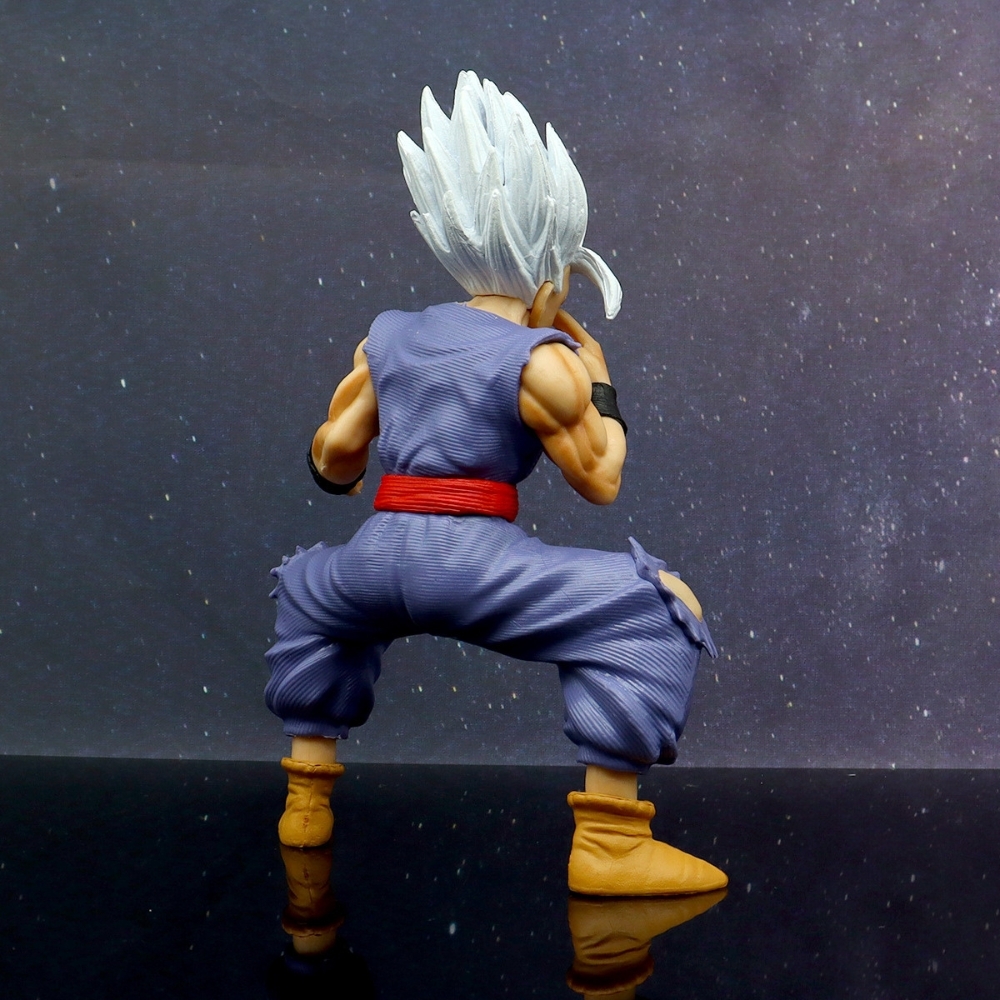 Mô hình DragonBall Gohan Best Chỉ Tay lên mặt - Cao 17cm - nặng 250gram - Dragon Ball - bọc túi OPP + hộp màu-K28-T1-S9