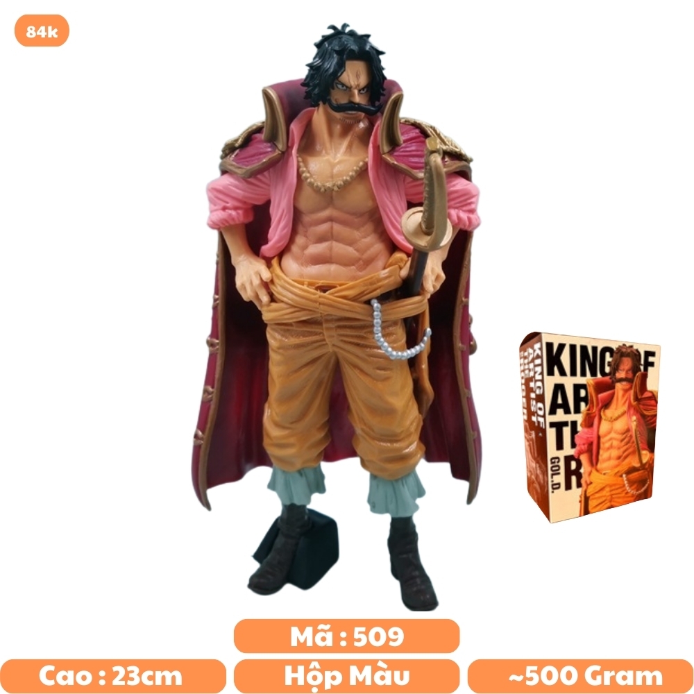 Mô Hình Đồ Chơi - Vua Hải Tặc Gold D.Roger - OnePiece - Có Hộp Màu - k15-t1-s6
