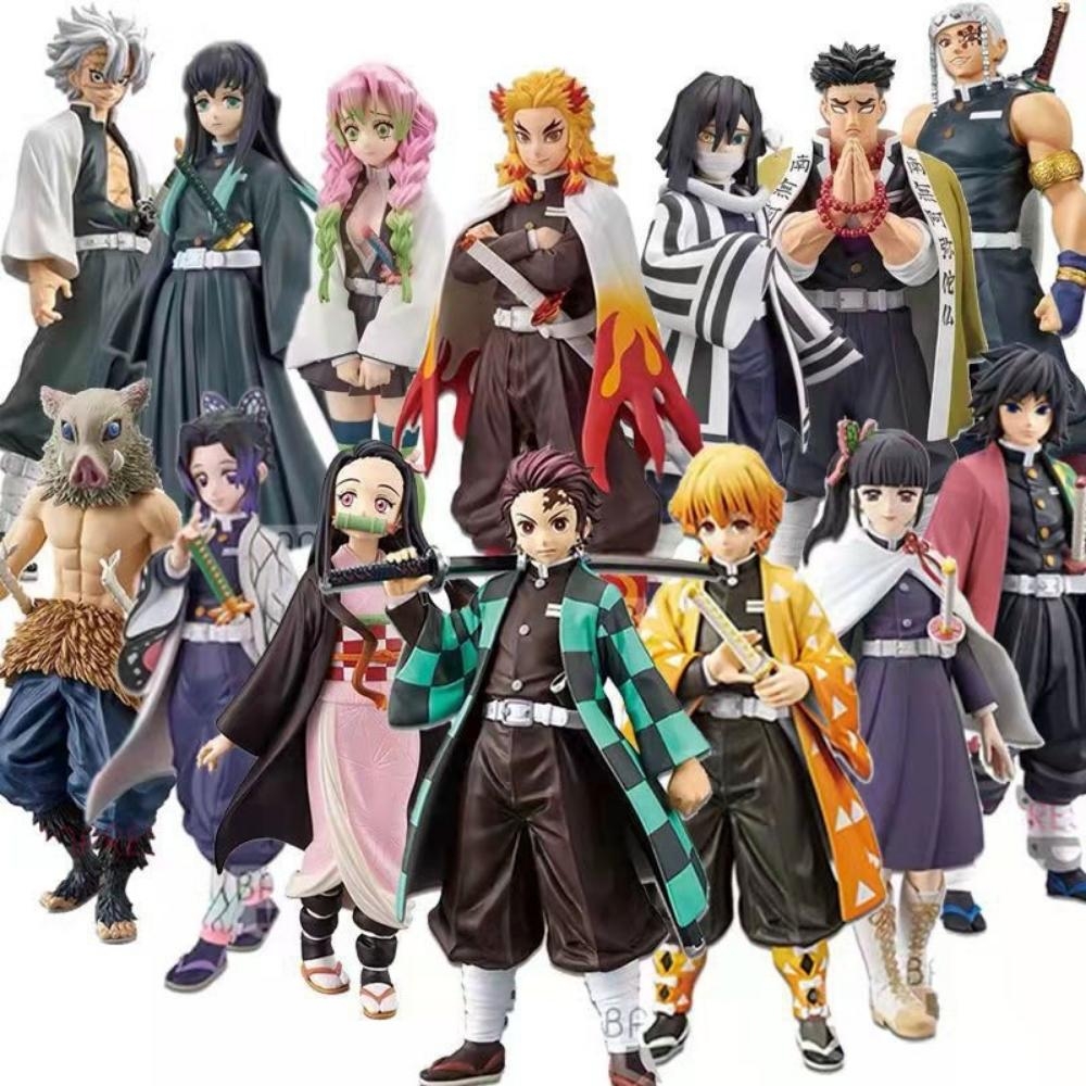 Mô hình Demon Slayer Hạ Ngũ Rui - Figure Kimetsu No Yaiba - Vỏ Hộp màu