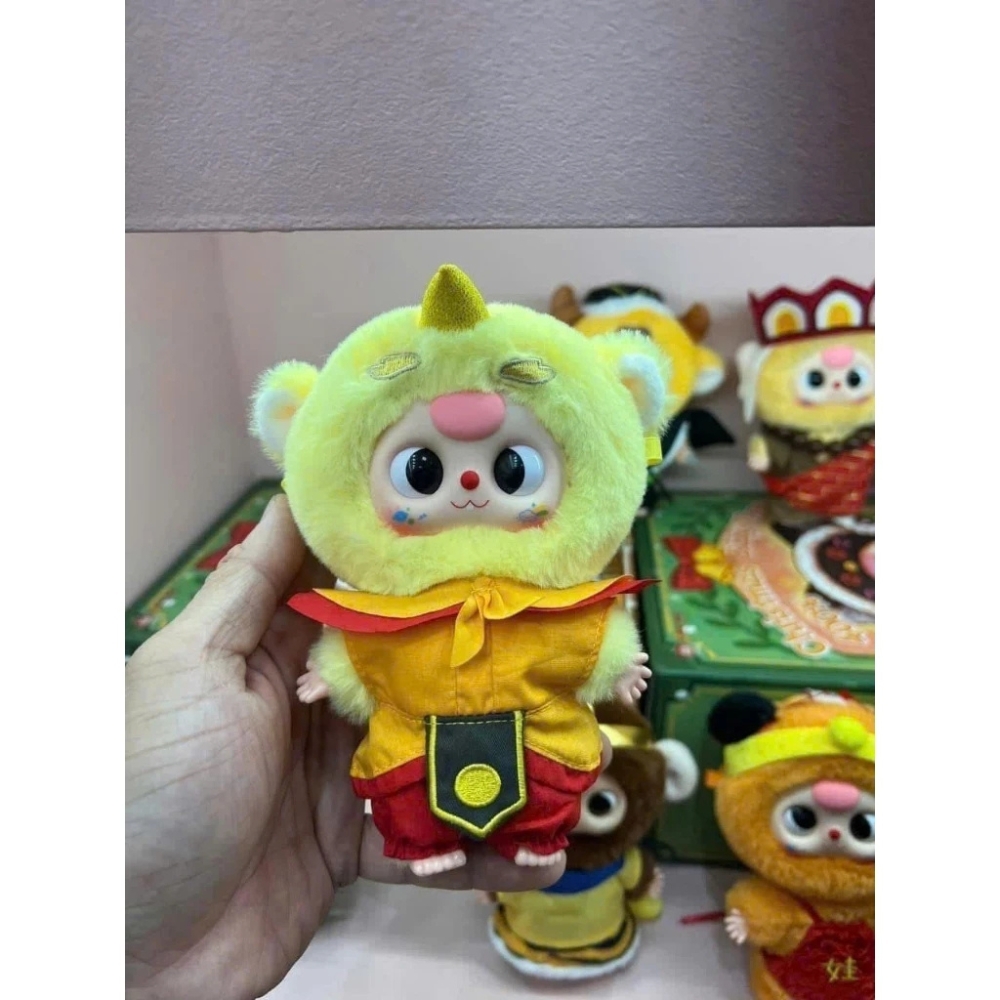 Hàng Chính Hãng - Blinbox babythree tây du ký blind box set 8 ngẫu nhiên - cao ~ 15cm - Nặng 500gram - Túi Mù - Hộp Màu