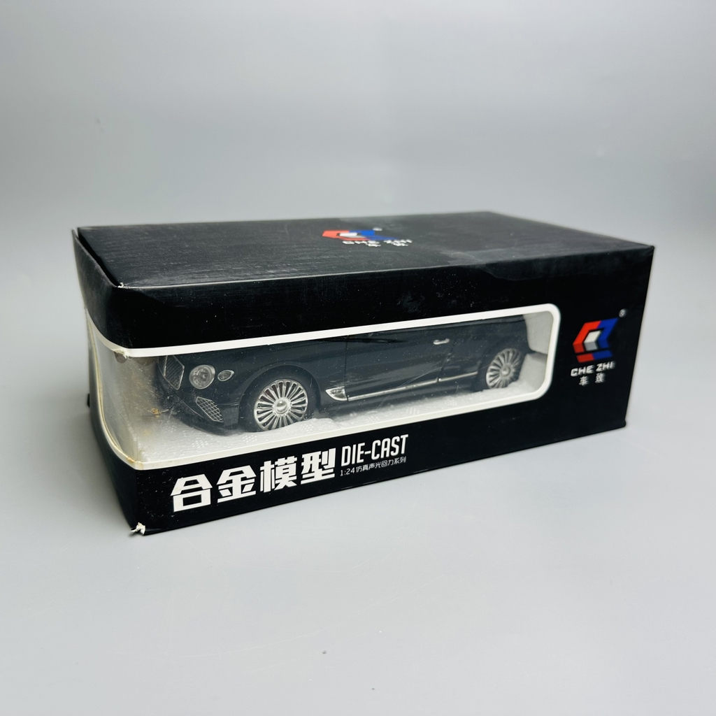 Mô Hình Xe benley đen 1:24 Hợp kim - Có tiếng - đèn pha sáng - Dài 20cm - rộng 8.5cm - cao 6cm - nặng ~ 1000gram - FULL BOX : box màu SKU : oto249 - K70-T5-S3