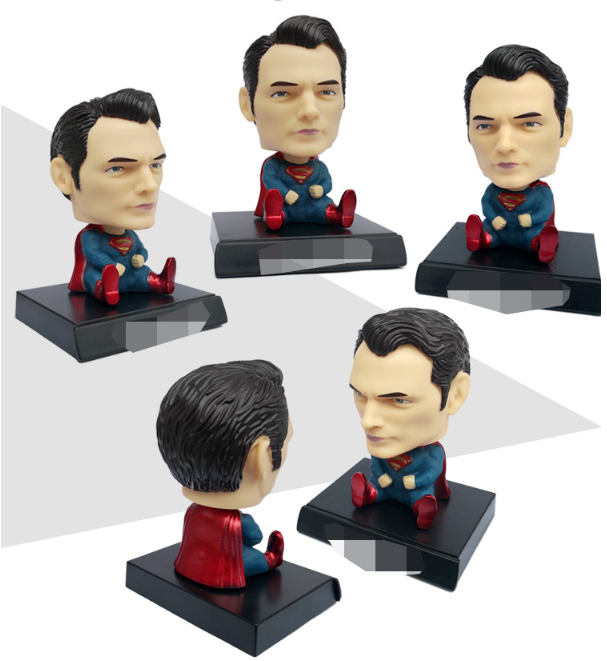 Mô Hình đồ chơi - Suppermen lắc đầu - Bộ lắc đầu - K74-T3-S4