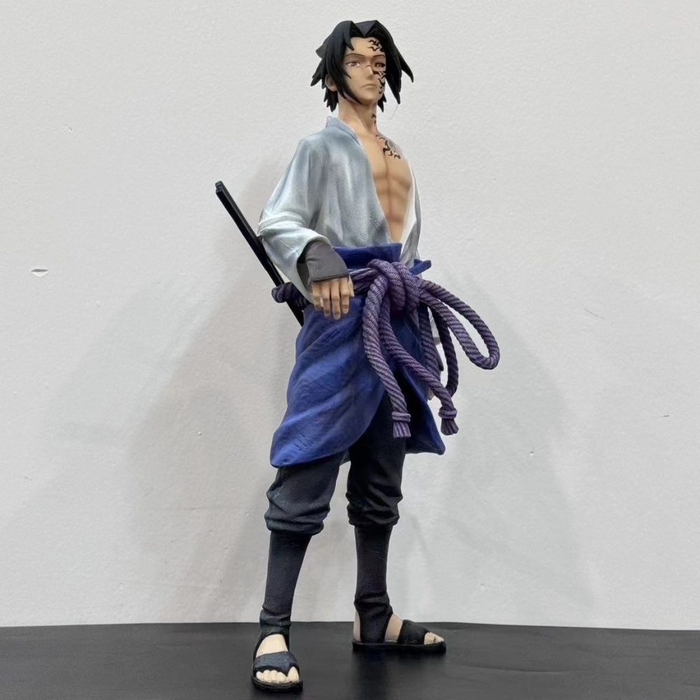 Mô Hình Naruto Sasuke dáng đứng siêu ngầu No base cao - 36cm - Nặng - 1000gram - Figure Naruto - No Box - K3-T2-S11