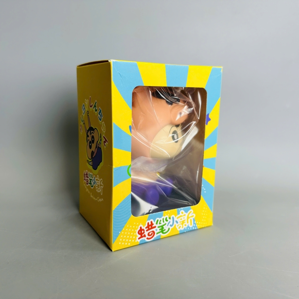 Mô Hình Shin cosplay lợn hồng lắc đầu - cao 13cm - ngang 9cm - dọc 7cm - nặng 200gram + Hộp Màu - K73-T2-S9