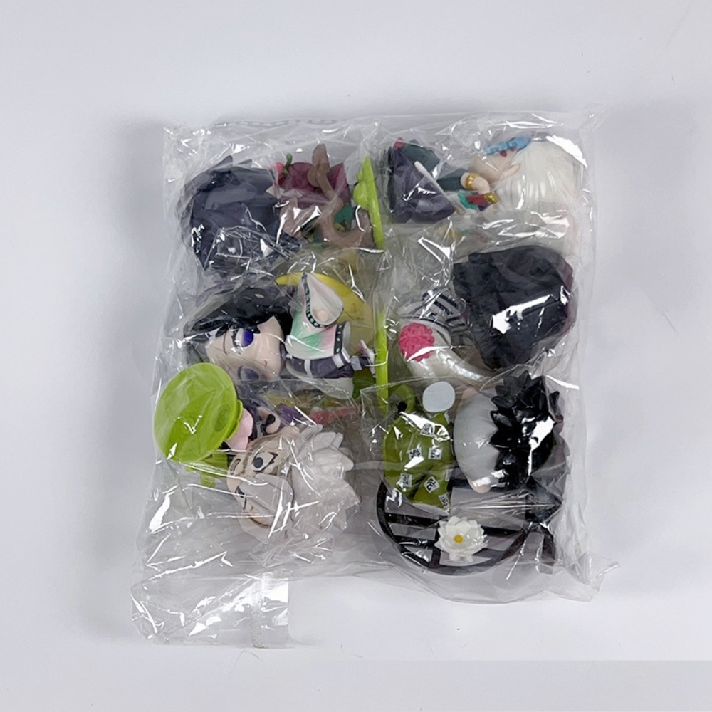 Mô hình Thanh Gươm Diệt Quỷ bộ 6 lưỡi quỷ - Cao 7-9cm - nặng 300gram  - Kimetsu No Yaiba - No Box - K2-T1-S5