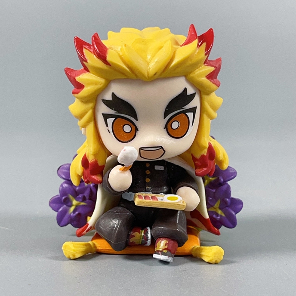 Hàng Cao Cấp -  Mô hình Kimetsu - Bộ 6 Nhân Vật Lưỡi Quỷ - Cao : 6-9cm - Nặng : 400gram - Kimetsu No Yaiba - No Box - N3-K45-T1-S3