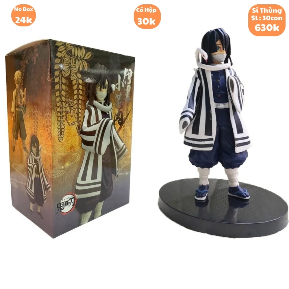 Mô hình đồ chơi - figure Demon Slayer Xà Trụ Iguro Obanai - Kimetsu No Yaiba - No Box - K1-T2-S2. ( F - 4 )