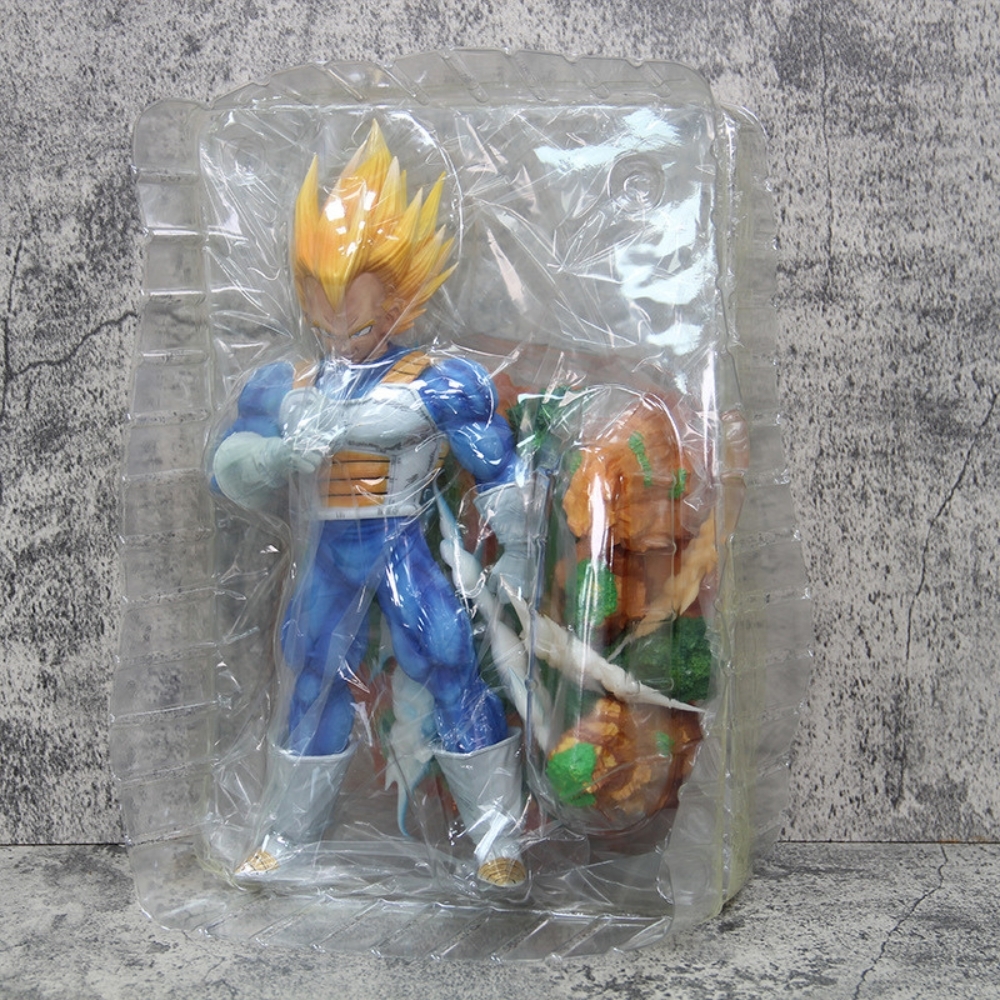 Mô hình DragonBall Vegeta kiêu hãnh + base tiểu cảnh siêu đẹp - Cao 34cm - nặng 1400Gram - Dragon Ball - Full Box - K6-T4-S5