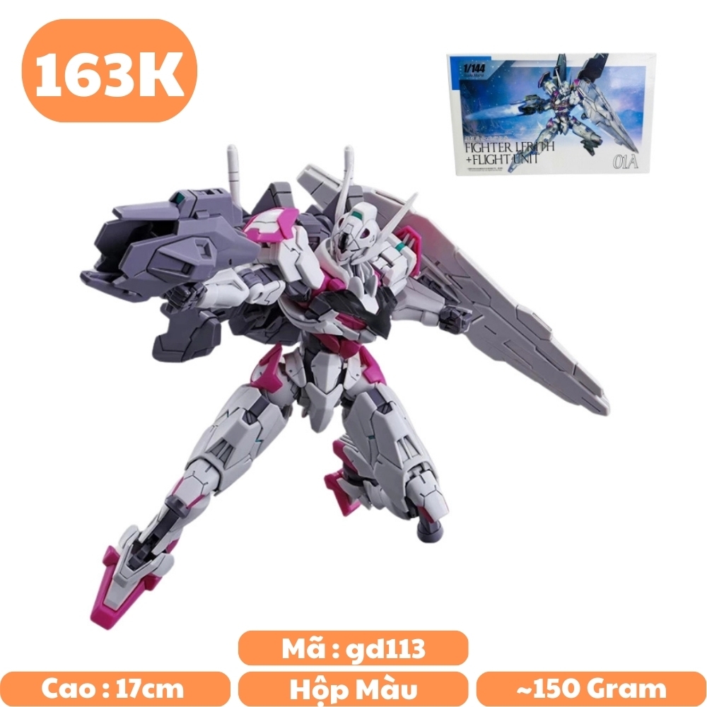 Mô hình Gundam HG 1/144 01A Cao 17cm - nặng 150gram - Figure Gundam - Có hộp màu SKU : 01A - K31-T4-S9