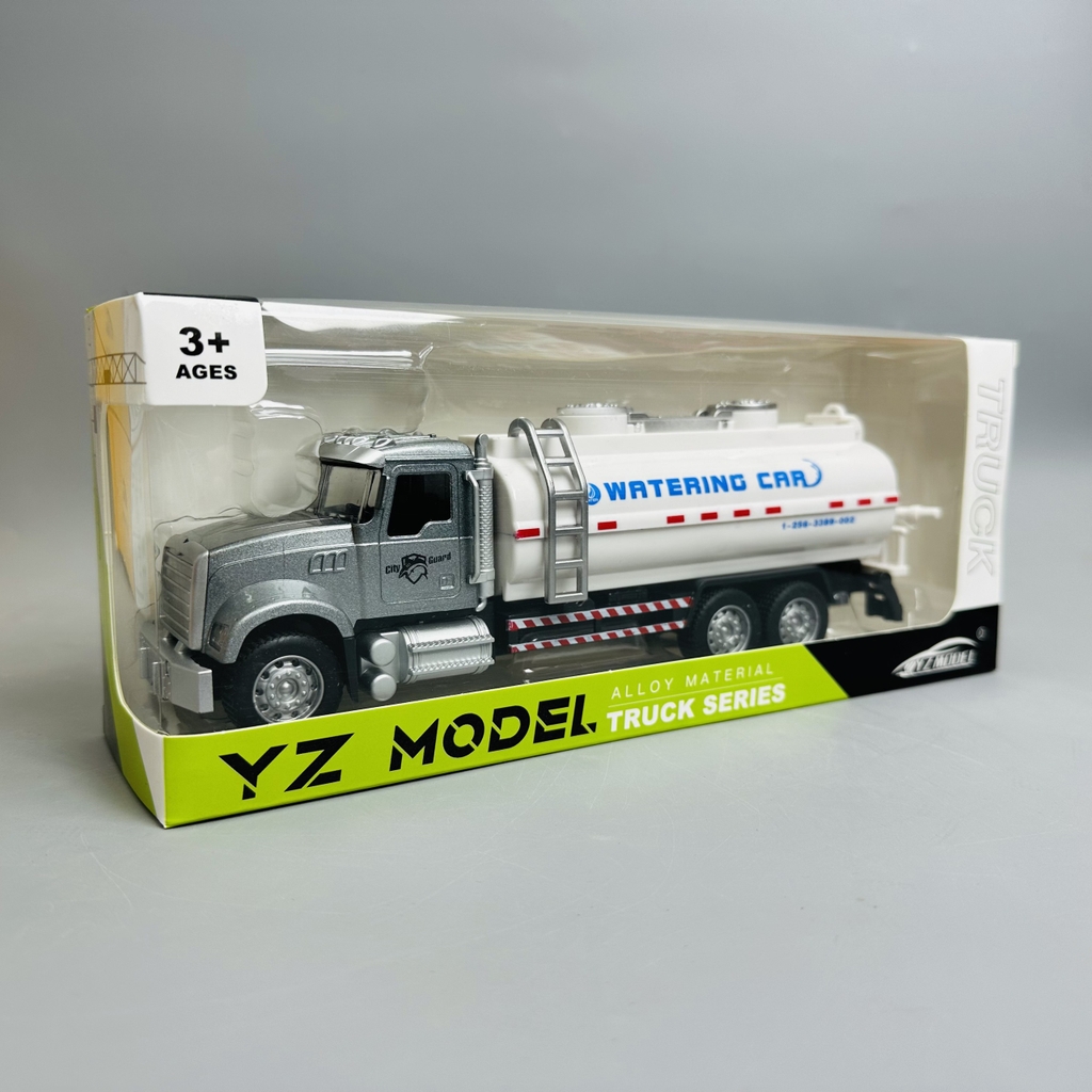 Mô Hình xe chở nước tỉ lệ 1:24 Hợp kim có thể mở cửa - bánh sau chạy cót - Dài 25cm - rộng 7cm - cao 10cm - nặng : 500gram - FULL BOX : box màu SKU : oto273