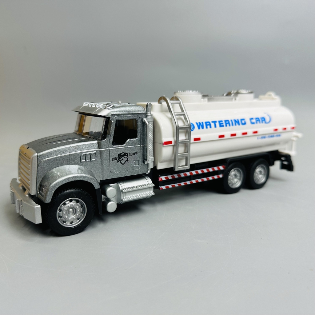 Mô Hình xe chở nước tỉ lệ 1:24 Hợp kim có thể mở cửa - bánh sau chạy cót - Dài 25cm - rộng 7cm - cao 10cm - nặng : 500gram - FULL BOX : box màu SKU : oto273