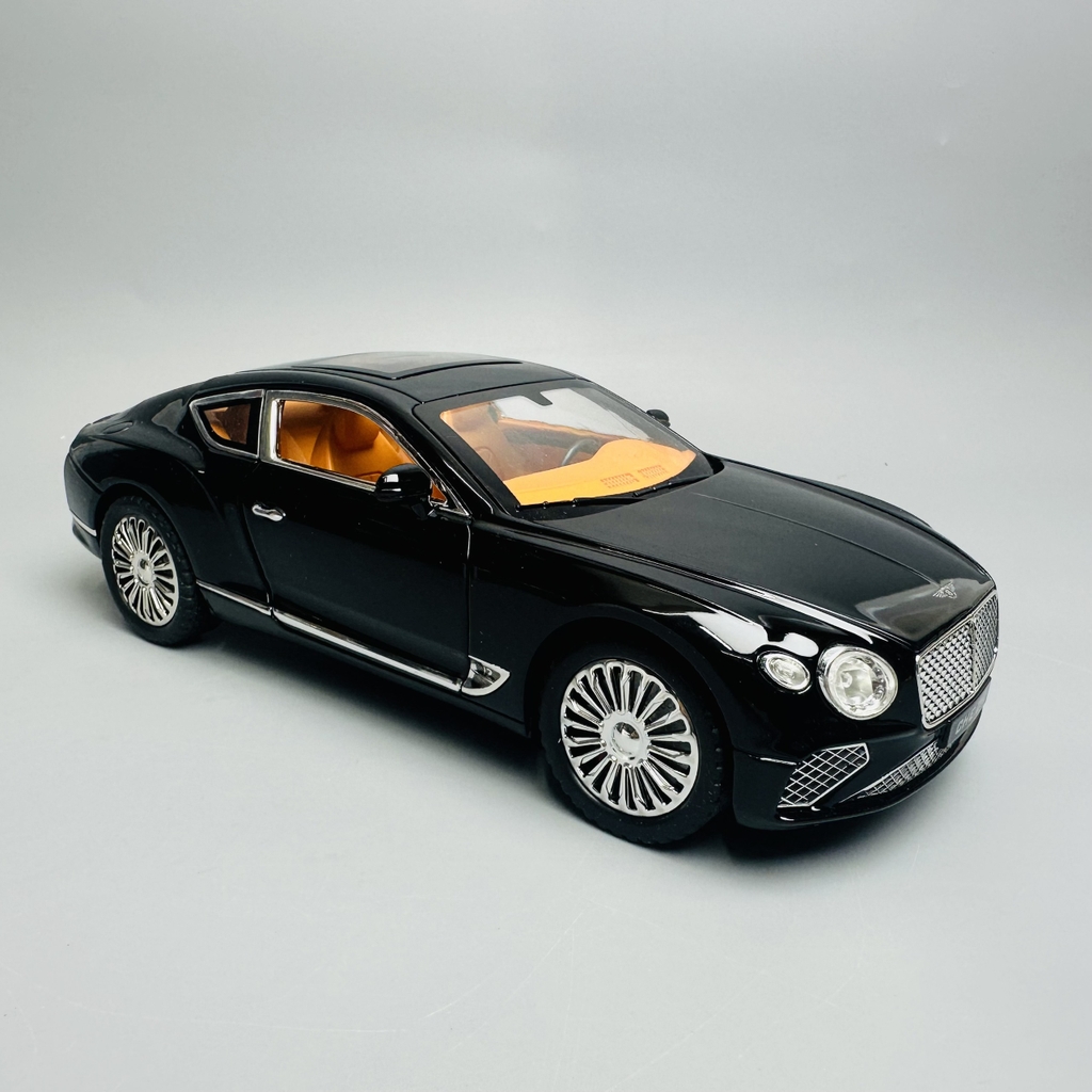 Mô Hình Xe benley đen 1:24 Hợp kim - Có tiếng - đèn pha sáng - Dài 20cm - rộng 8.5cm - cao 6cm - nặng ~ 1000gram - FULL BOX : box màu SKU : oto249 - K70-T5-S3