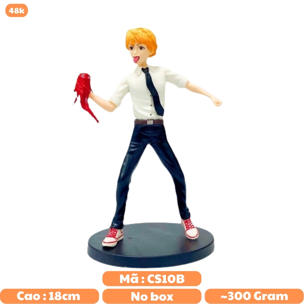 Mô Hình Chainsaw Man Denji dáng đứng siêu đẹp - cao 18cm nặng 300g - Figure Chainsaw Man - No box - K60-T3-S2