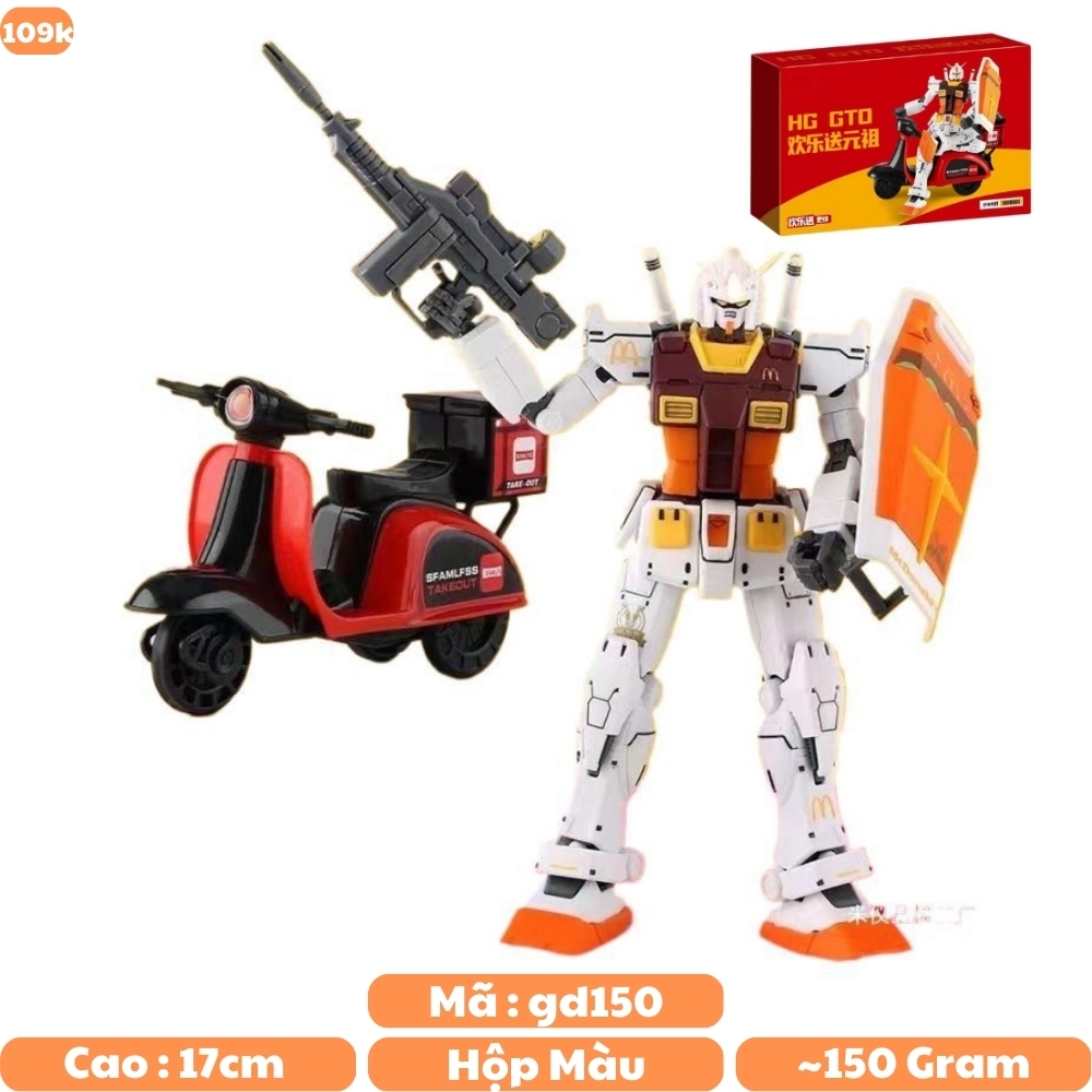 Hàng Cao Cấp - Mô hình Gundam GTO HG 1/144 Cao 17cm - nặng 150gram - Figure Gundam - Có hộp màu - SKU : 66001 - K28-T4-S10
