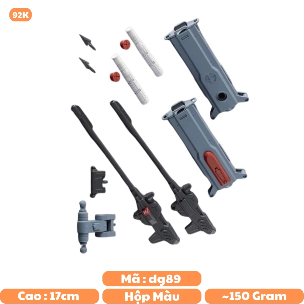 ( Phụ kiện Súng )Mô hình Gundam HG 1/144 XF-571 Cao 17cm - nặng 150gram - Figure Gundam - Có hộp màu SKU : XF-571 - K26-T4-S9