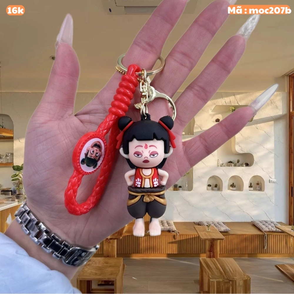 móc khóa natra buồn ngủ - dây dài 11cm mô hình cao 6cm - nặng : 50gram - no box K77-T5-S4