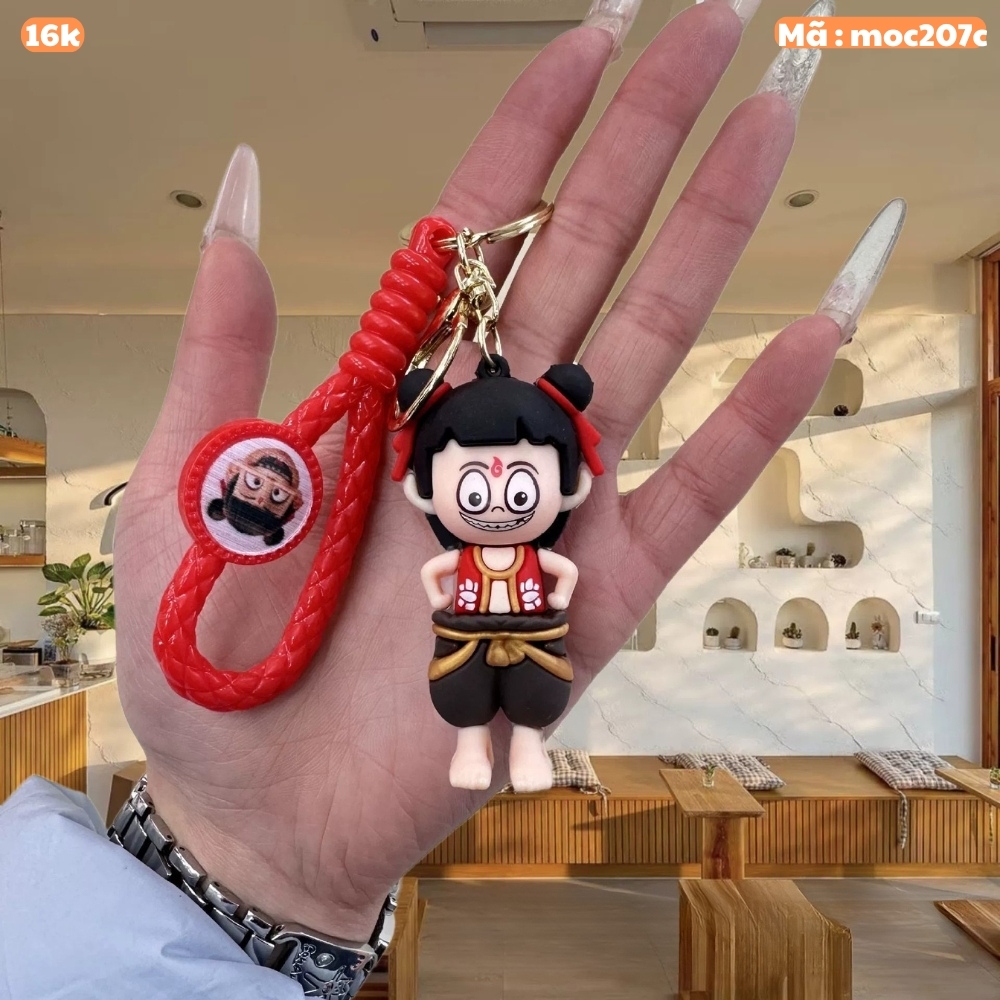 móc khóa natra đứng cười - dây dài 11cm mô hình cao 6cm - nặng : 50gram - no box   K77-T2-S7