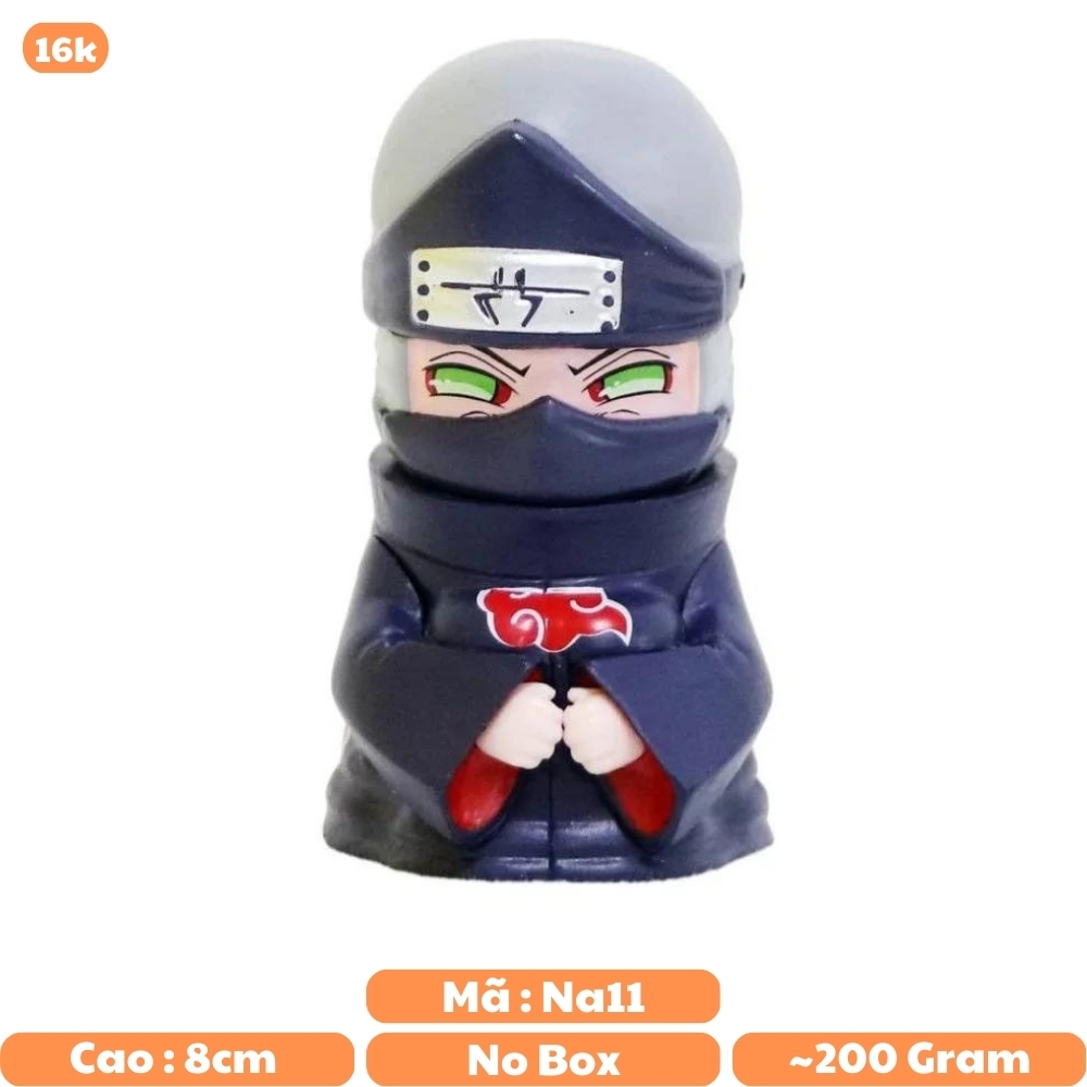 Mô Hình Naruto Kakuzu chibi hàng siêu cấp cao 8cm - Figure Naruto - no box N1-K52-T1-S2