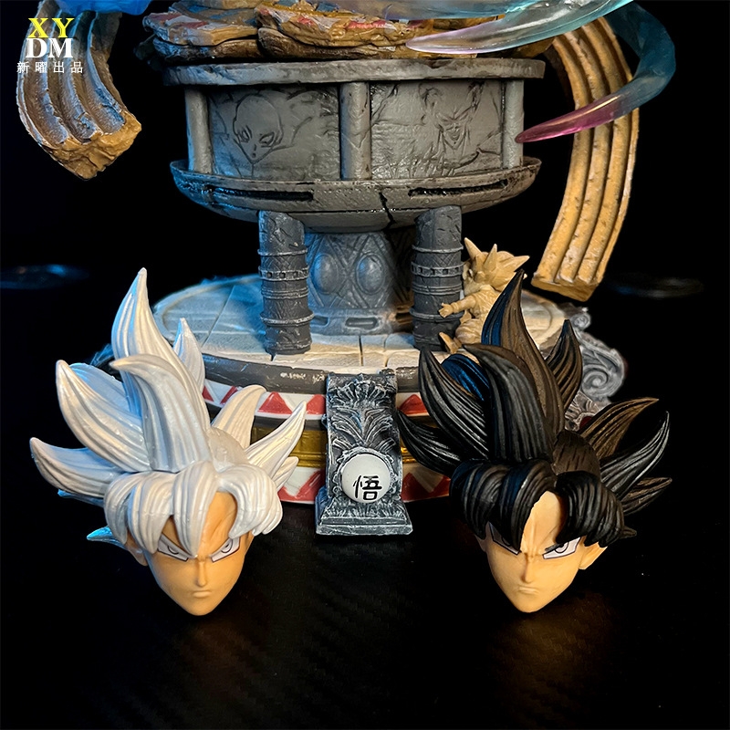 Mô Hình Dragon Ball Songoku 2 màu tóc siêu chất cao 48cm - Figure Dragon Ball - Có Hộp màu