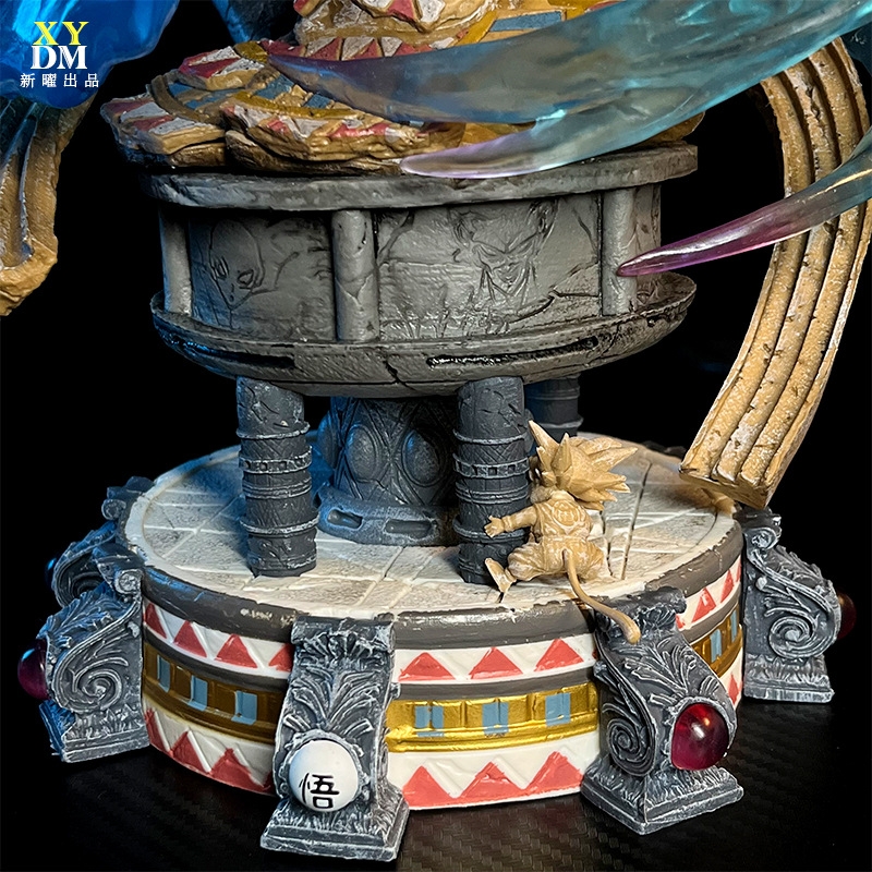 Mô Hình Dragon Ball Songoku 2 màu tóc siêu chất cao 48cm - Figure Dragon Ball - Có Hộp màu