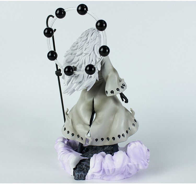 Mô hình Uchiha Madara cao 27cm siêu đẹp có 3 đầu thay thế - Naruto - No Box - K3-T1-S5