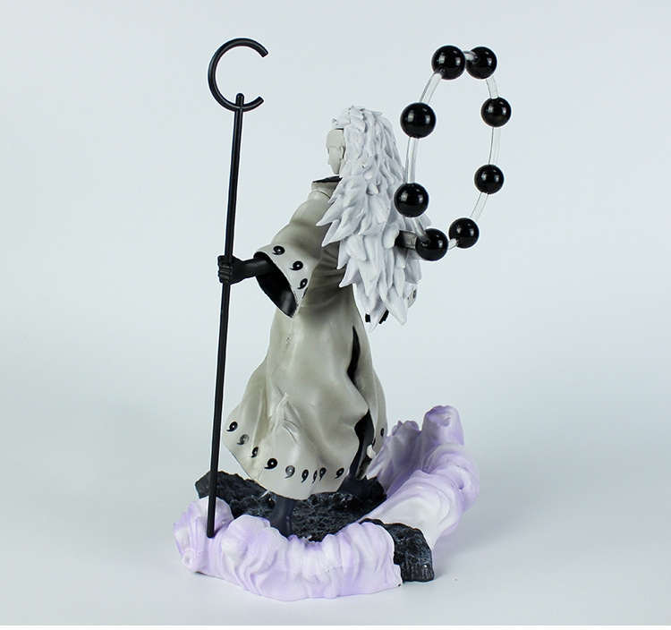 Mô hình Uchiha Madara cao 27cm siêu đẹp có 3 đầu thay thế - Naruto - No Box - K3-T1-S5