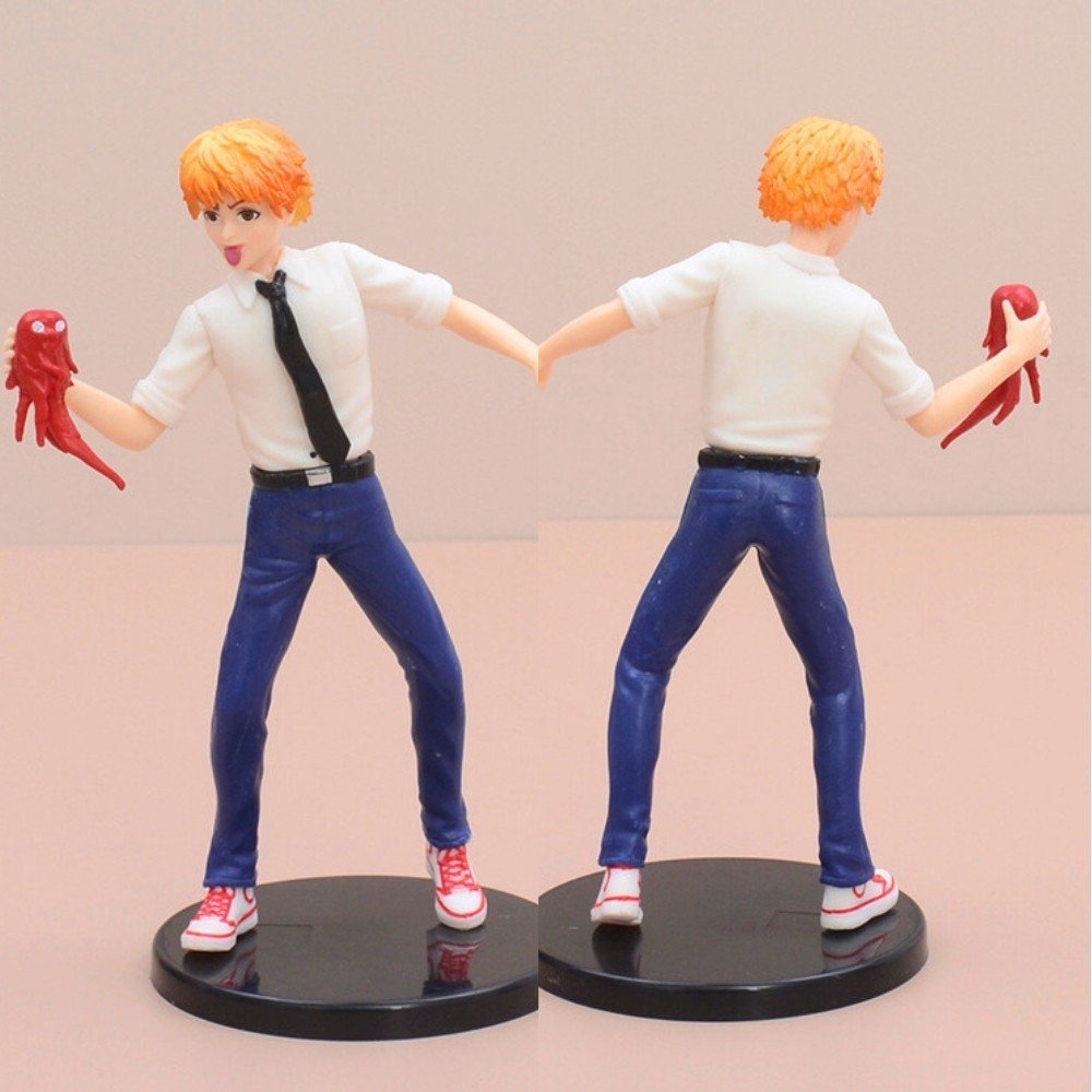 Mô Hình Chainsaw Man Denji dáng đứng siêu đẹp - cao 18cm nặng 300g - Figure Chainsaw Man - No box - K60-T3-S2