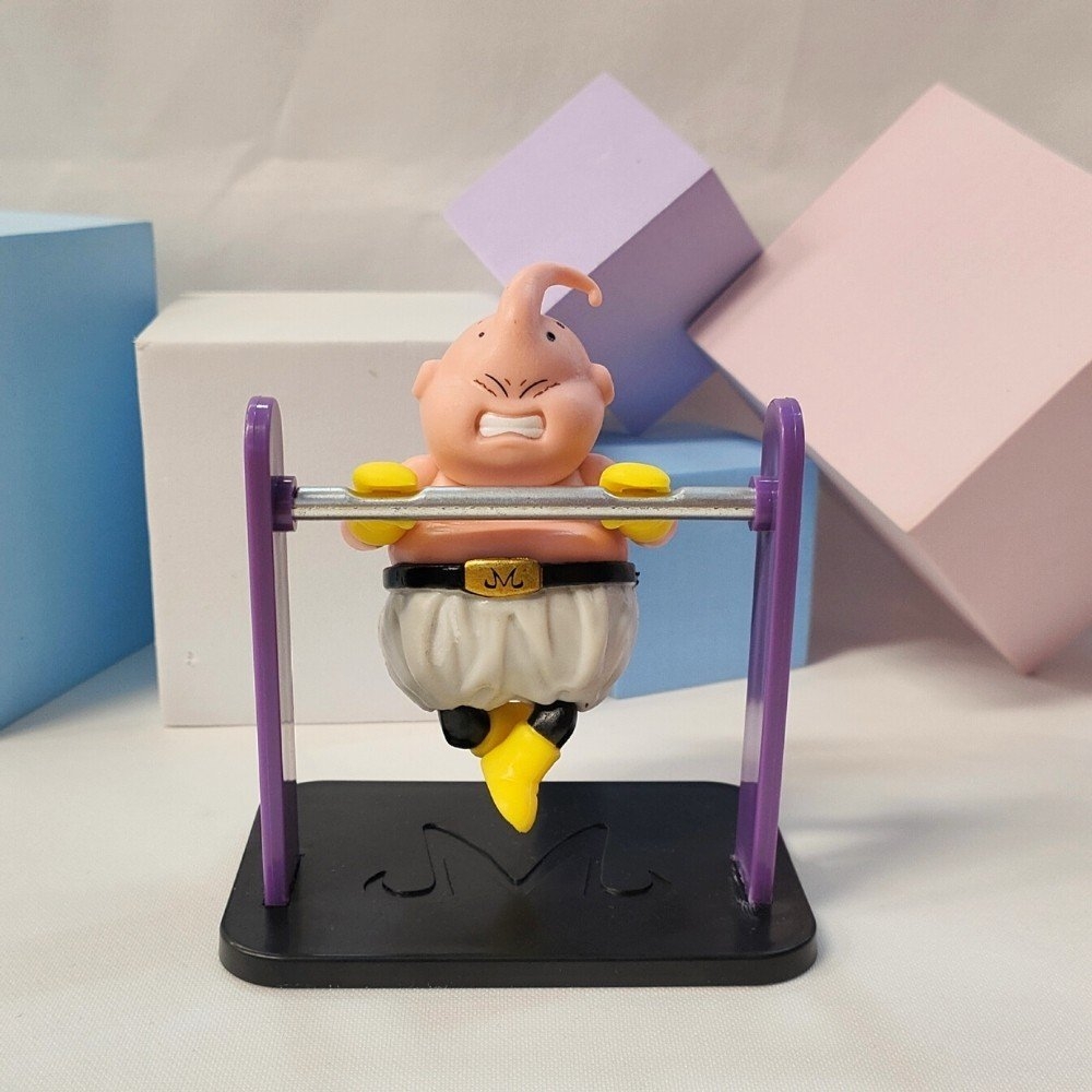 Mô Hình DragonBall MaBu lên xà siêu dễ thương cao 10cm - Figure DragonBall - No Box -K8-T2-S8
