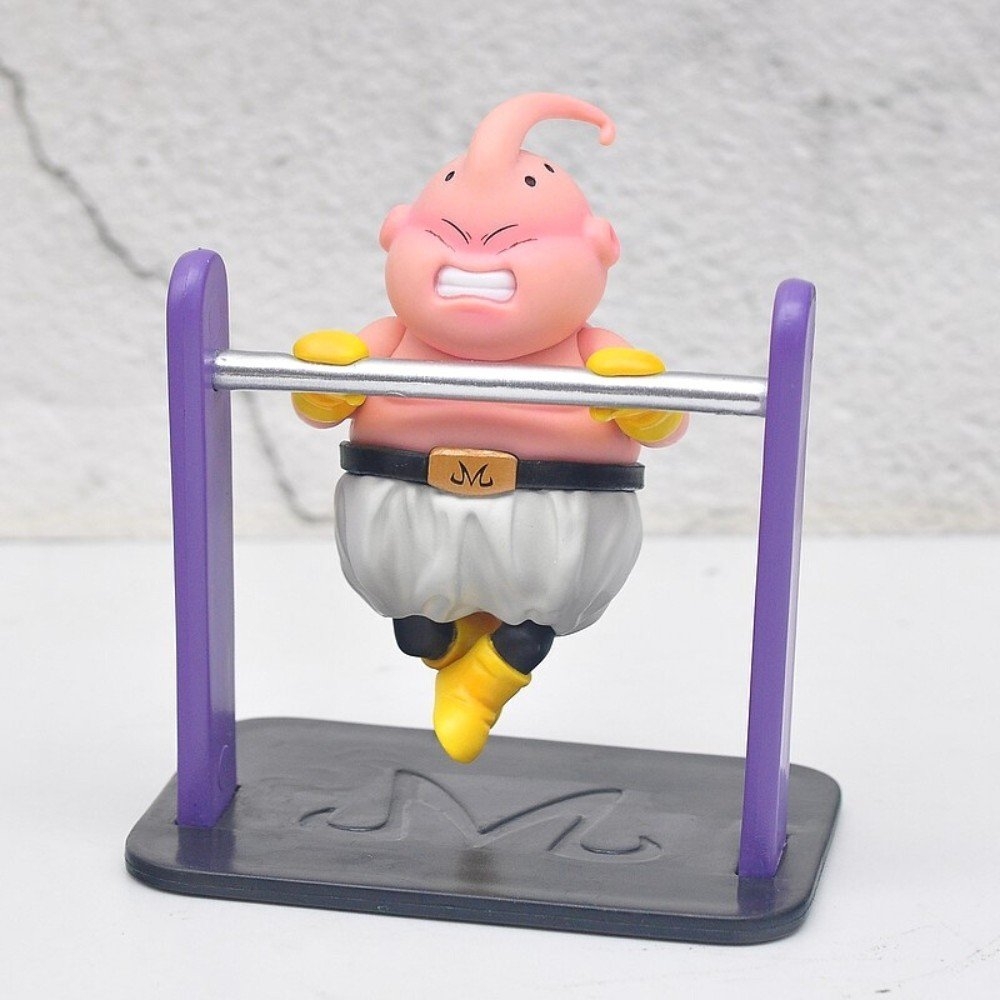 Mô Hình DragonBall MaBu lên xà siêu dễ thương cao 10cm - Figure DragonBall - No Box -K8-T2-S8