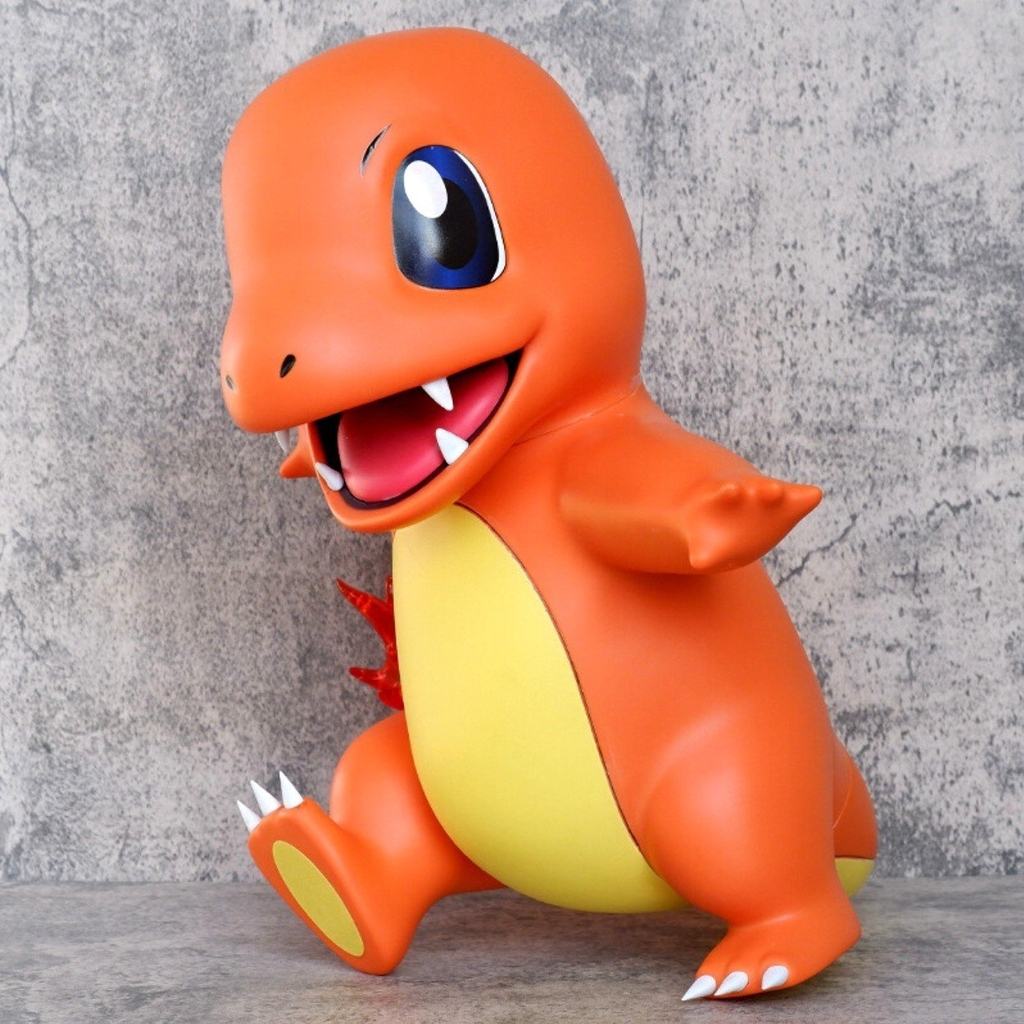 Hàng Loại 1 - Mô Hình POKEMON Charmander - Cao 38cm rộng 35cm - nặng 2kg5 - CÓ BOX - Pokemon - Bộ Pokemon - Có Vỏ Hộp màu -